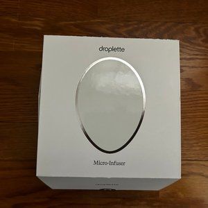 Droplette 2.0 atomizer and 30 day supplies of collagen and retinol capsules